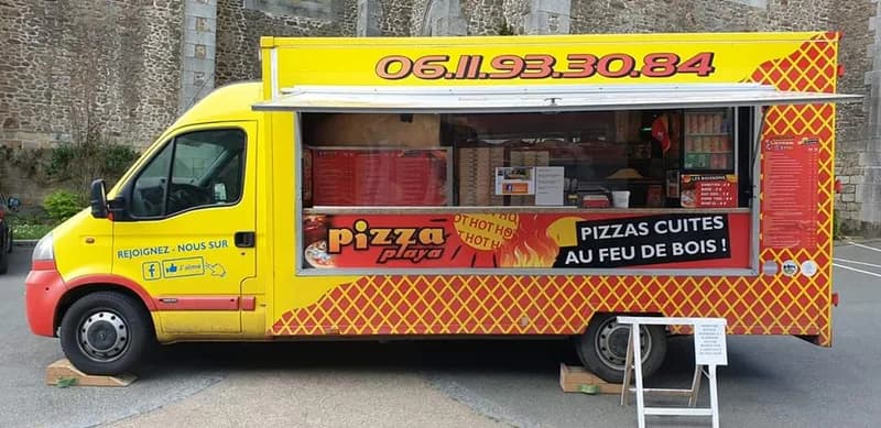 Le camion à pizza original de Pizza Playa